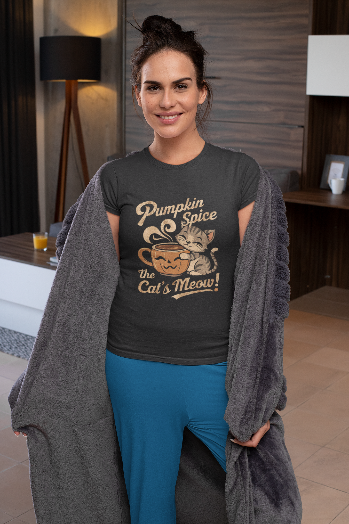 Pumpkin Spice The Cat's Meow Tee