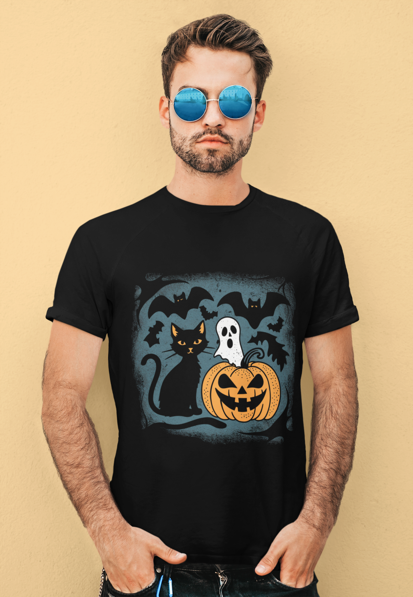 Retro Halloween Image Tee