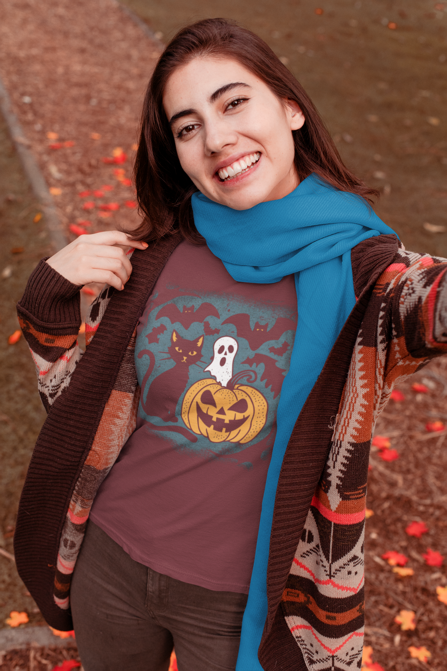 Retro Halloween Image Tee