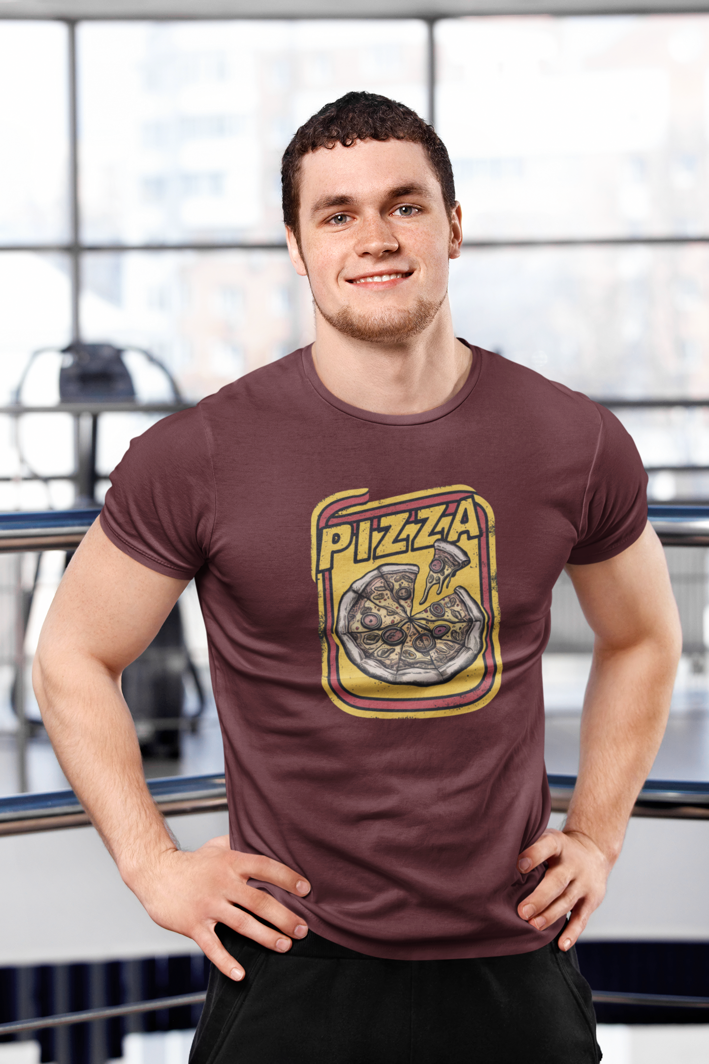 Retro Pizza Sign Tee