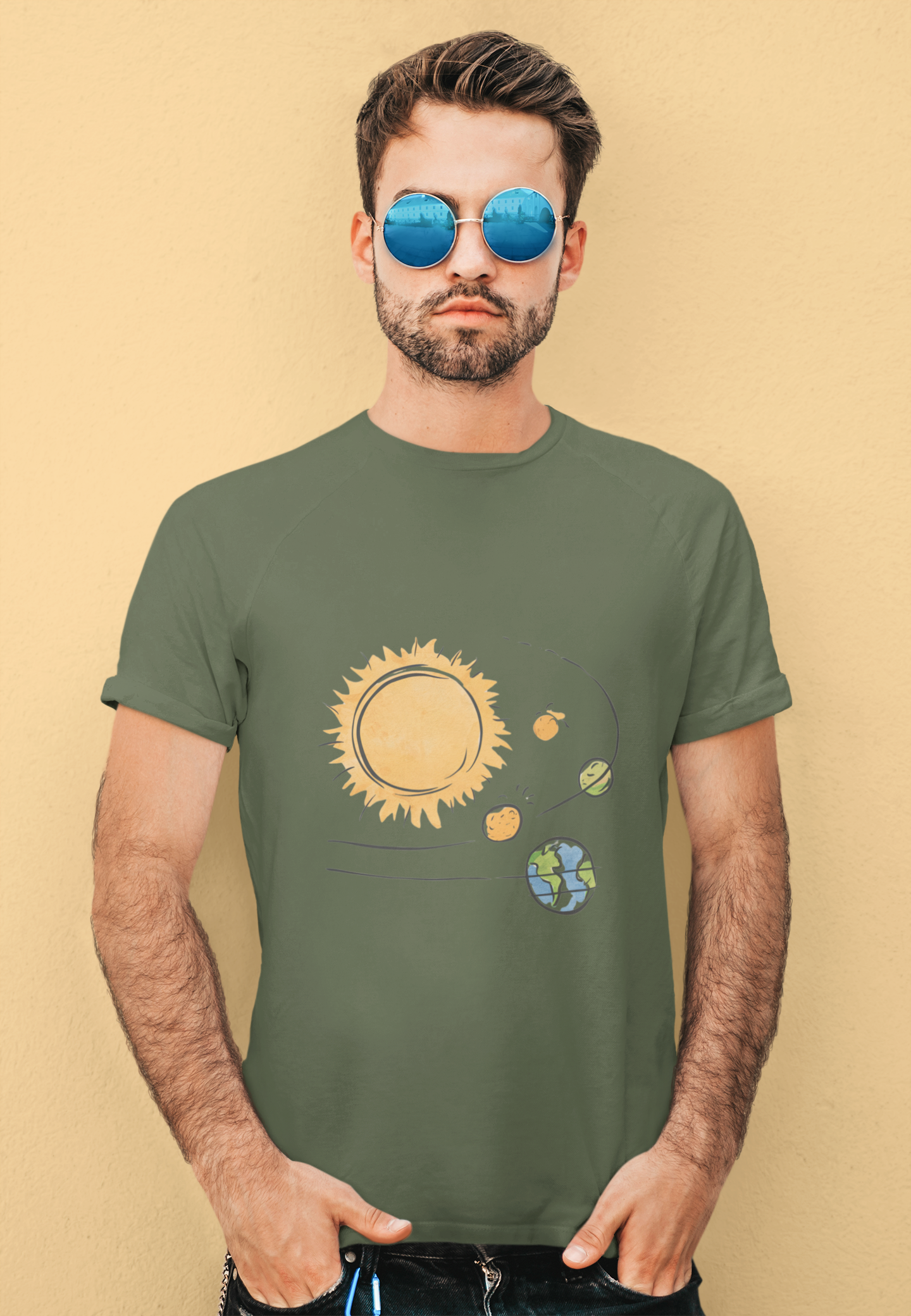 Sun Planets Tee