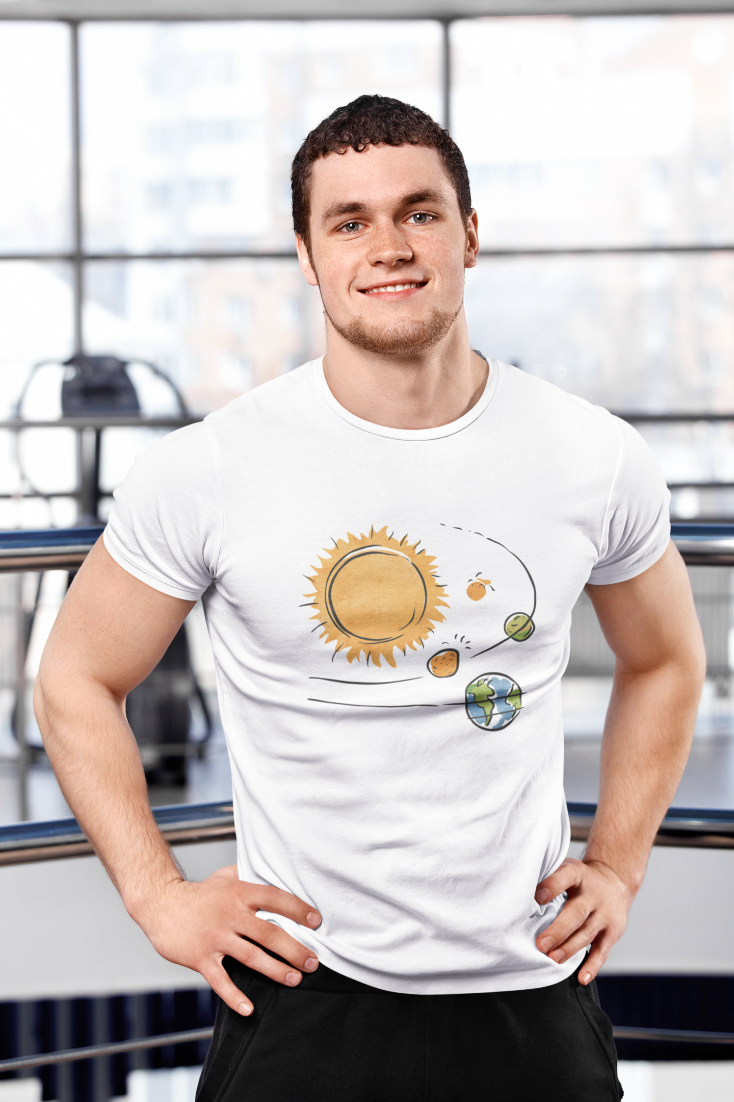 Sun Planets Tee