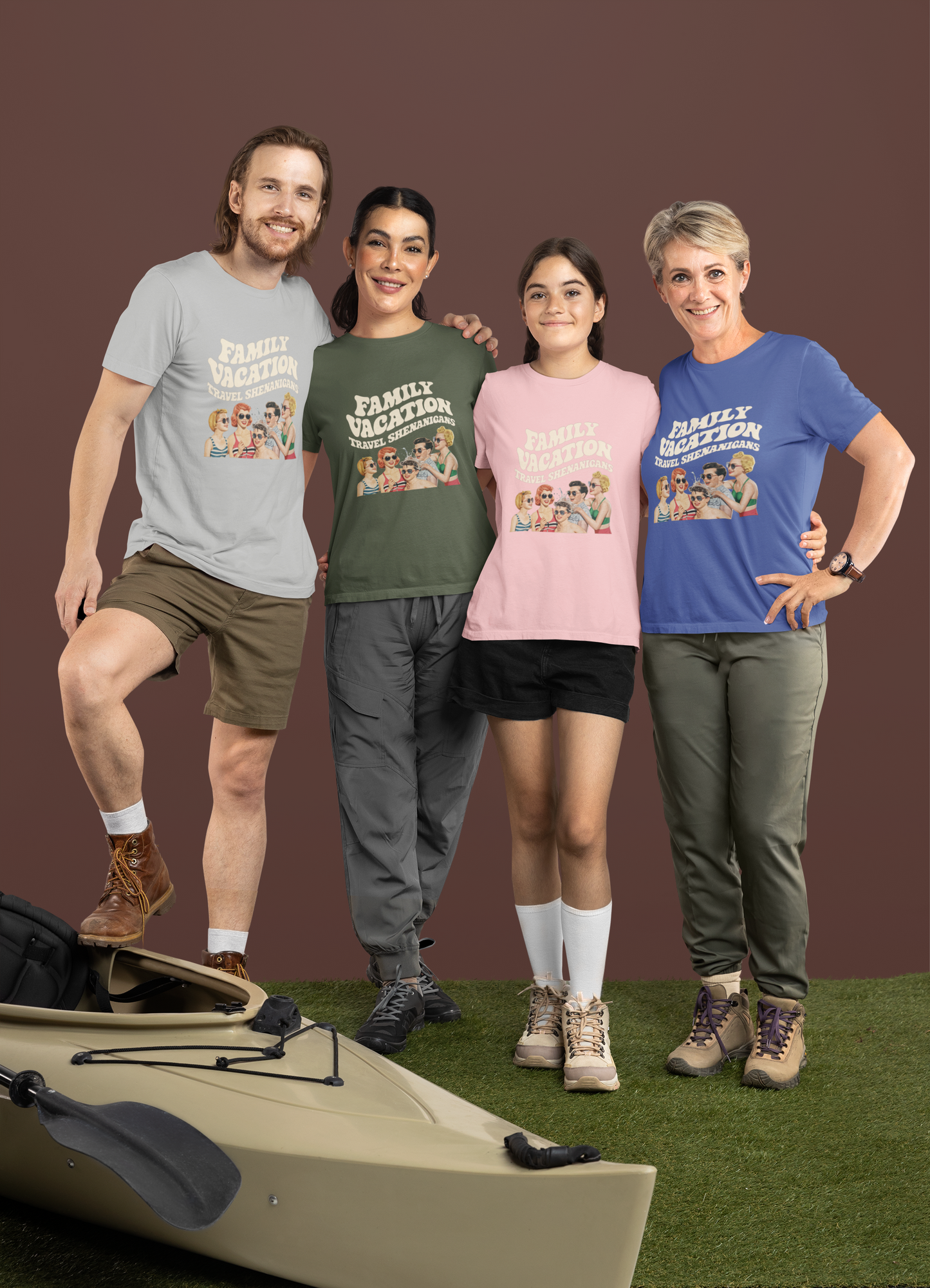 Family Vacation Travel Shenanigans Tee