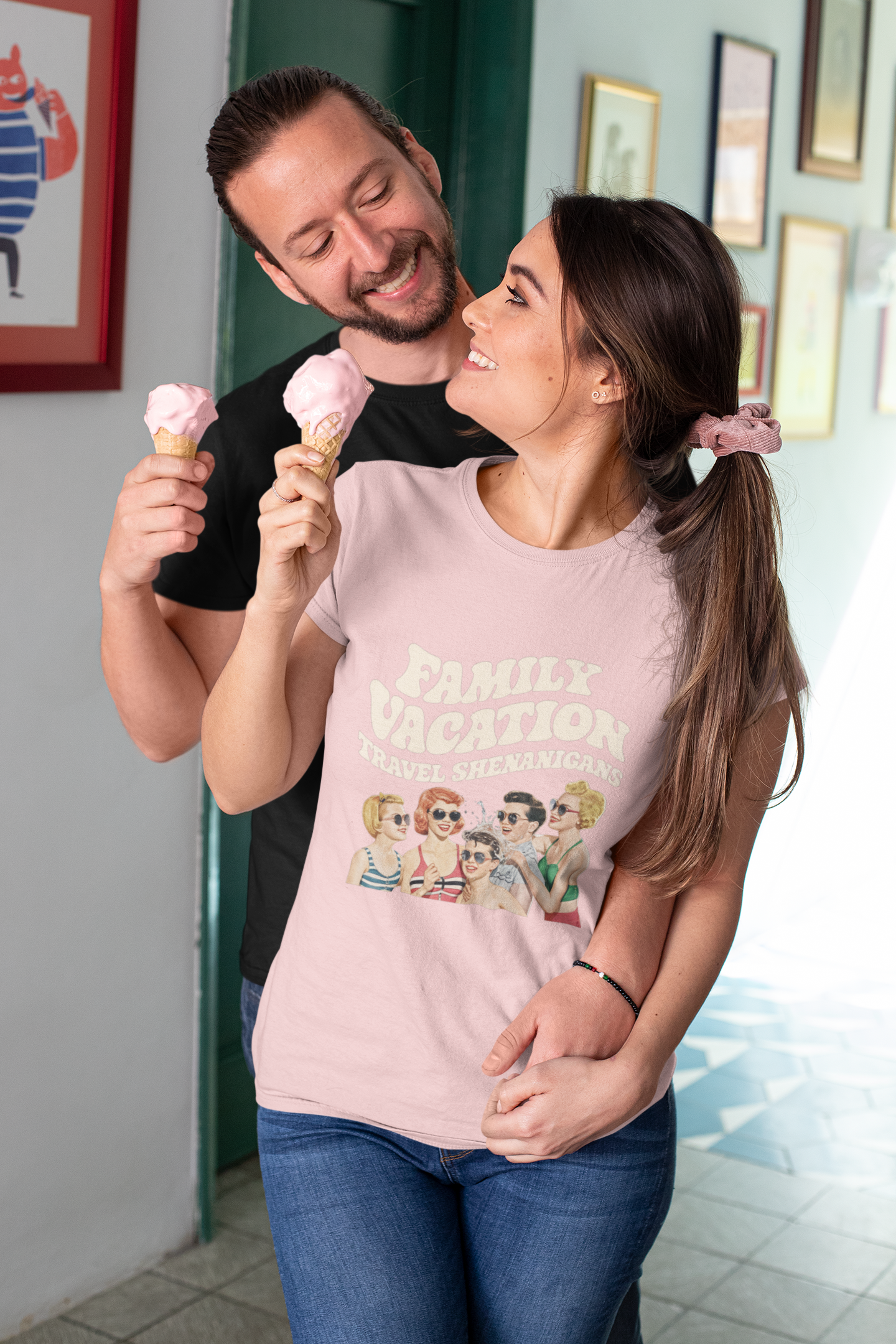 Family Vacation Travel Shenanigans Tee