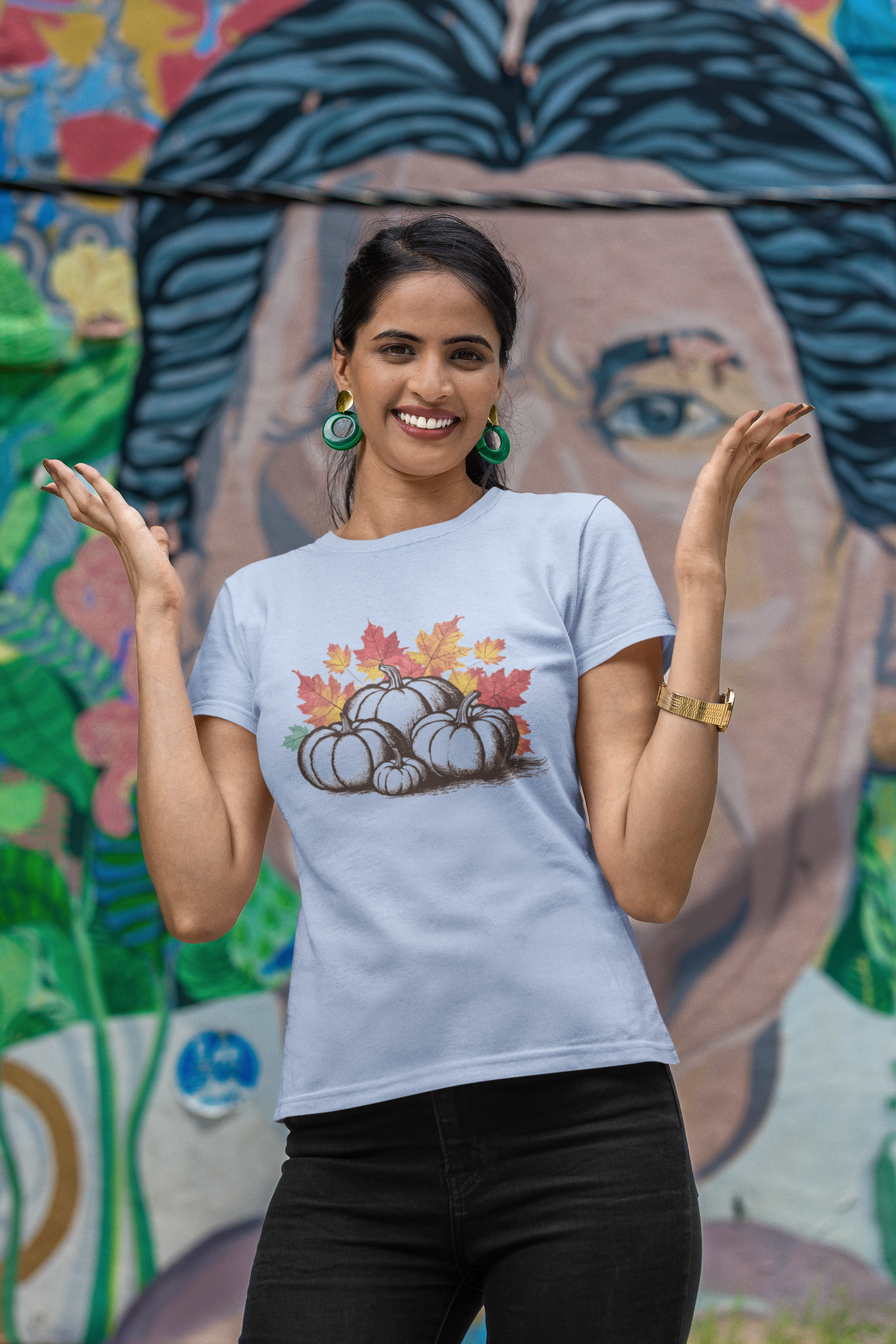 Fall Pumpkins Tee