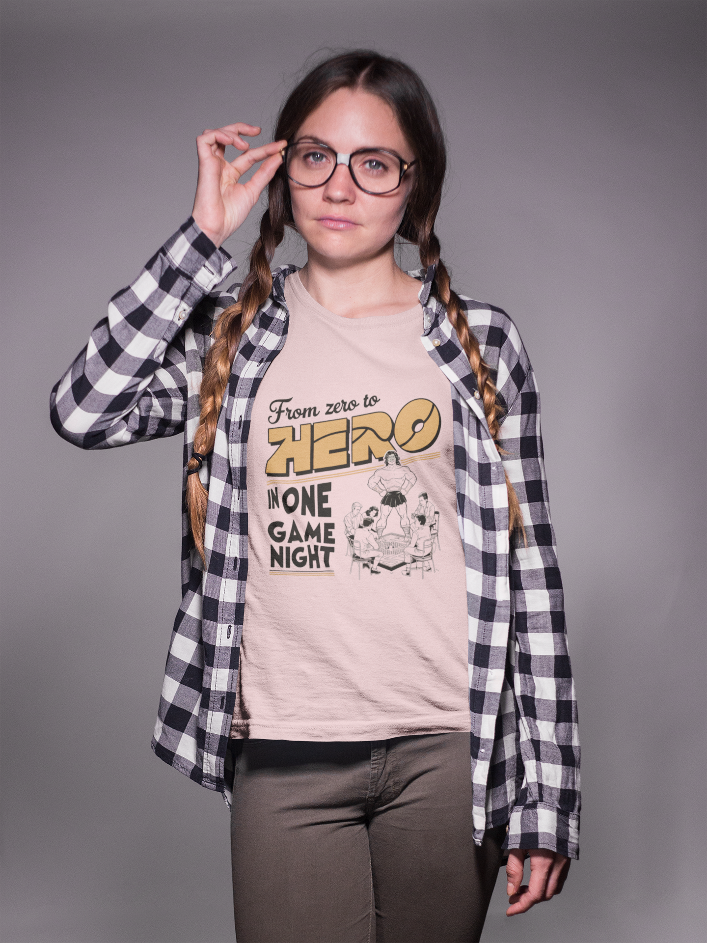 Board Game Night Zero Hero Tee