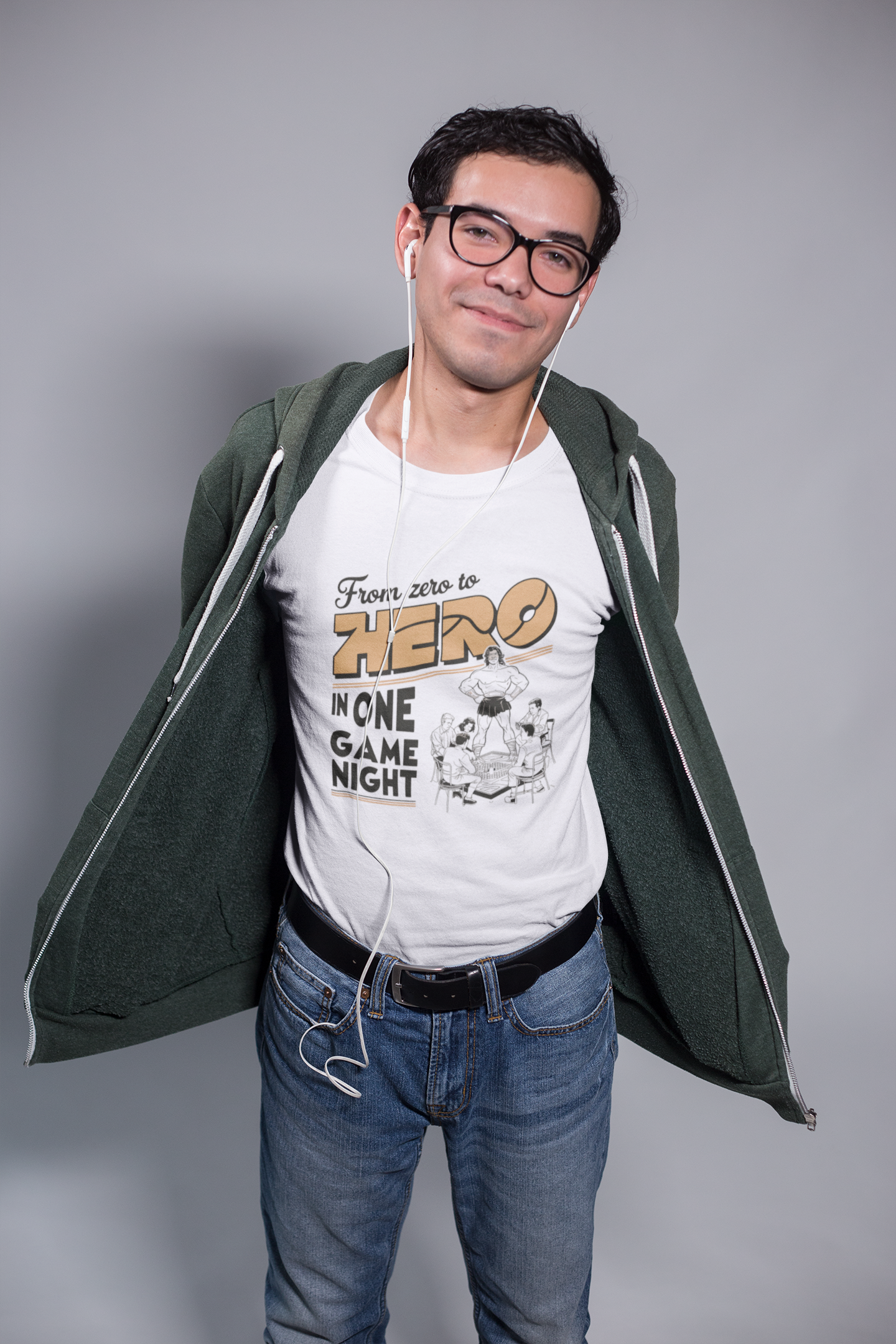 Board Game Night Zero Hero Tee
