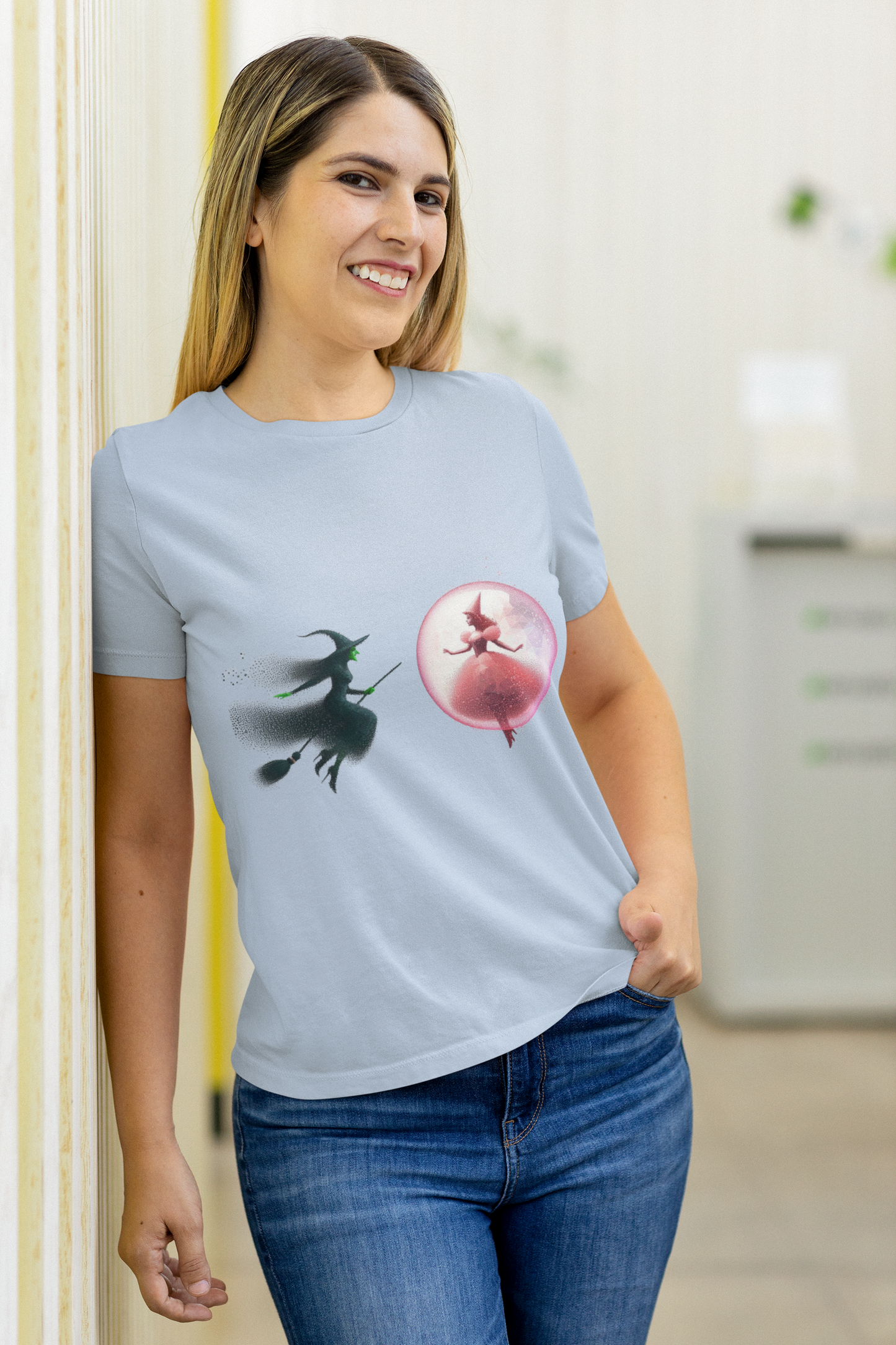 Wizard of Oz Wicked Witch vs. Glinda Tee